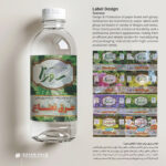 چاپ لیبل بطری عرقیجات