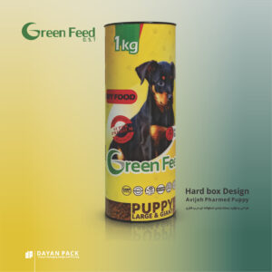 جعبه استوانه ای مقوایی