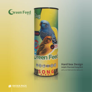 جعبه استوانه ای مقوایی