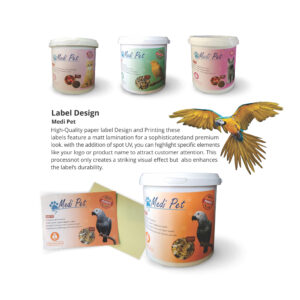 لیبل غذای حیوانات